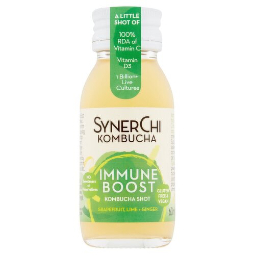 Synerchi Kombucha Citrus Immune Boost Shot (60 ml)