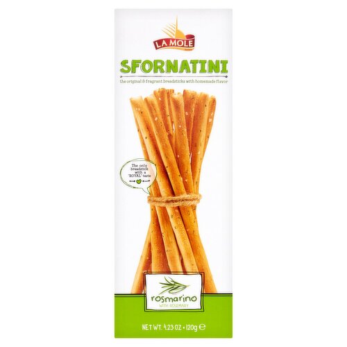 La Mole Sfornatini Rosemary Breadsticks (120 g)