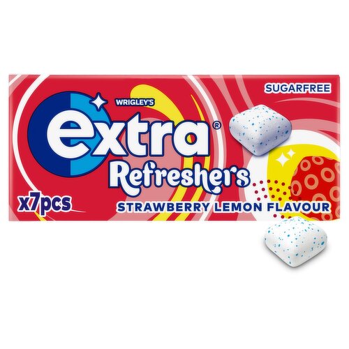 Wrigley's Extra Refresher's Strawberry Lemon 7 Pieces (15 g)