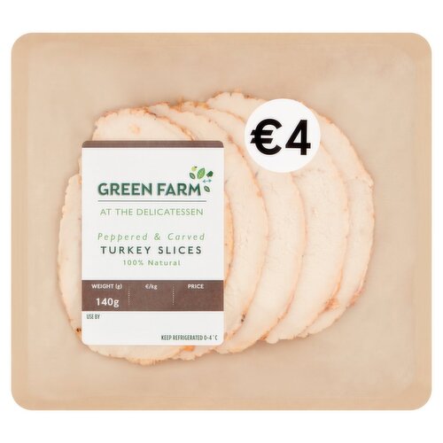 Green Farm Grab & Go Peppered Turkey (140 g)