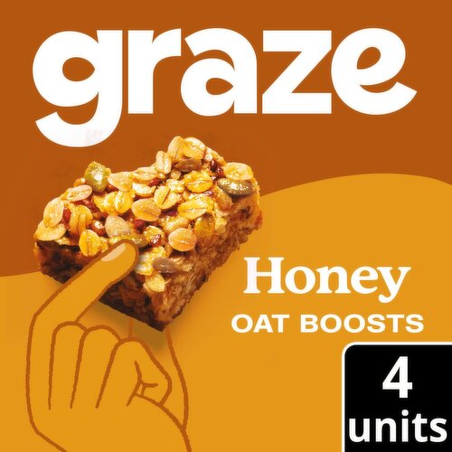 Graze Protein Oat Bites Cereal Bars - Honey (30 g)