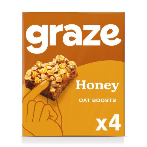 Graze Protein Oat Bites Cereal Bars - Honey (30 g)