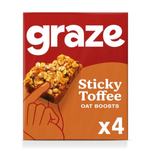 Graze Sticky Toffee Oat Boosts (120 g)