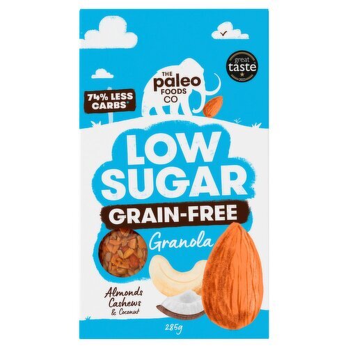 Paleo Foods Grain Free Pecan & Almond Granola (285 g)