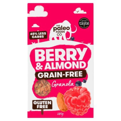 Paleo Foods Grain Free Berry & Almond Granola (285 g)