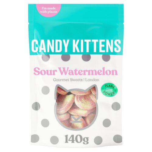 Candy Kitten Sour Watermelon Sweets (140 g)