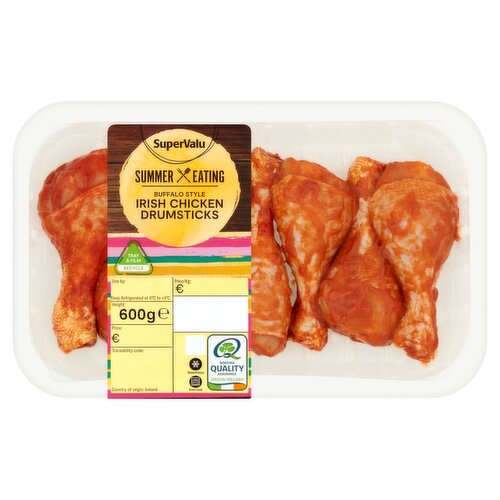 SuperValu Fresh Irish Buffalo Style Chicken Drumsticks (600 g)