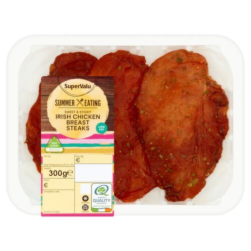 SuperValu Fresh Irish Sweet & Sticky Chicken Breast Steaks (300 g)