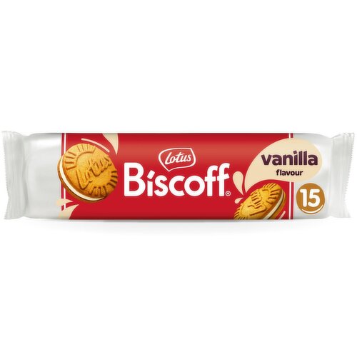 Lotus Biscoff Vanilla Sandwich Biscuit (150 g)