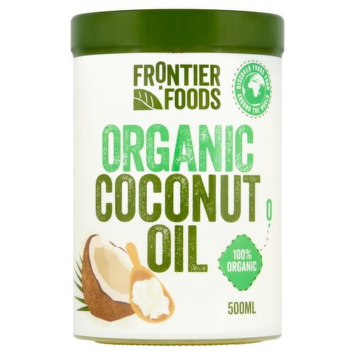 Frontier Foods Organic Coconut Oil (500 ml)