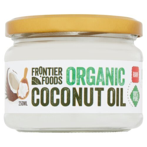 Frontier Foods Organic Coconut Oil (250 ml)