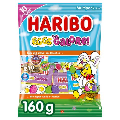 Haribo Eggs Galore Mini Party Pack (160 g)
