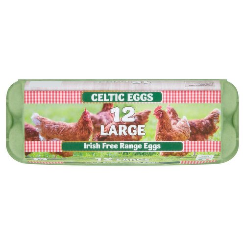 Celtic Eggs Free Range Large Eggs (12 Piece)