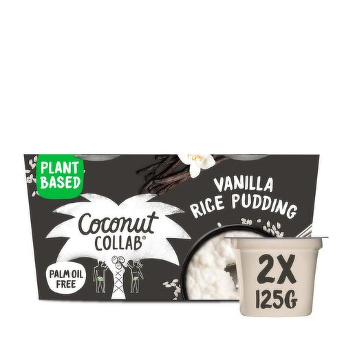 The Coconut Collab Vanilla Rice Pudding 2 Pack (125 g)