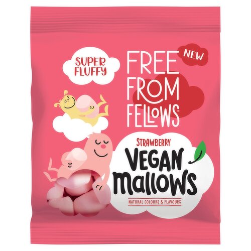 Free From Fellows Vegan Strawberry Mallows (105 g)