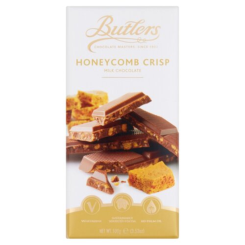 Butlers Honeycomb Milk Chocolate Bar (100 g)