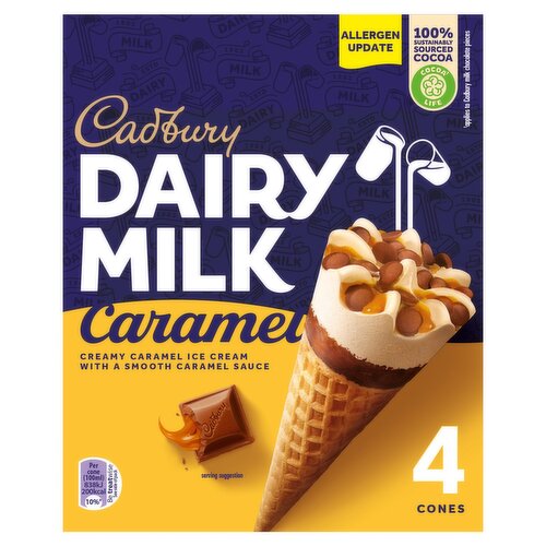 Cadbury Dairy Milk Caramel Cone (100 ml)