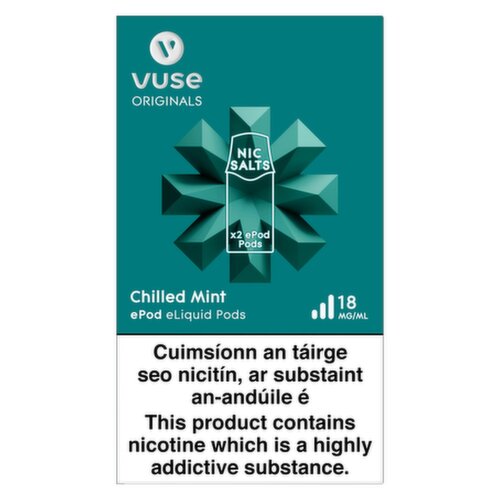 Vuse Epod vPRO Cartridges Chilled Mint 18mg (1 Piece)