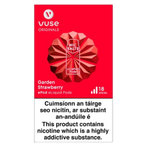 Vuse Epod Vpro Cartridges Garden Strawberry 18mg (1 Piece)