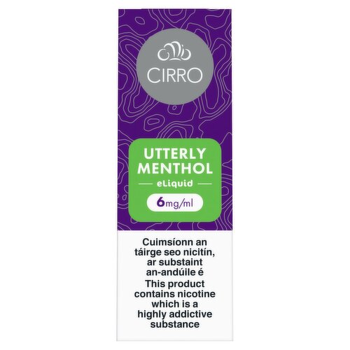 Cirro eLiquid Utterly Menthol 6mg (1 Piece)