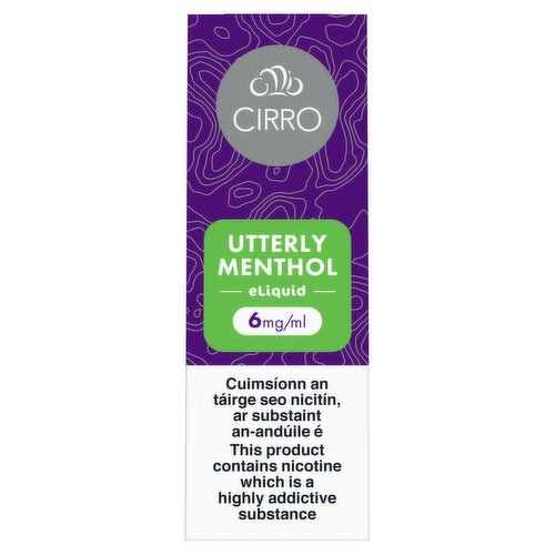 Cirro eLiquid Utterly Menthol 6mg (1 Piece)