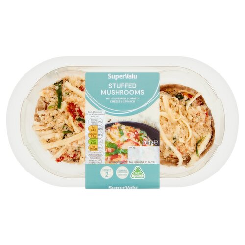 SuperValu Stuffed Mushroom With Sundried Tomato & Cheese (200 g)