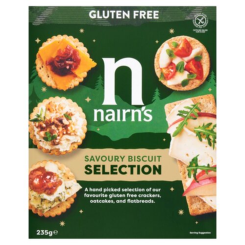 Nairns Gluten Free Savoury Biscuit Selection (235 g)