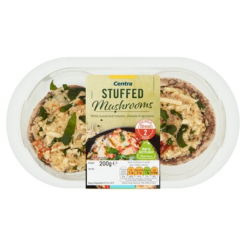Centra Stuffed Mushroom With Sundried Tomato & Cheese (200 g)