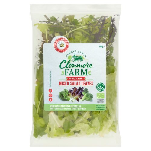 Clonmore Farm Mixed Salad Leaves (100 g)