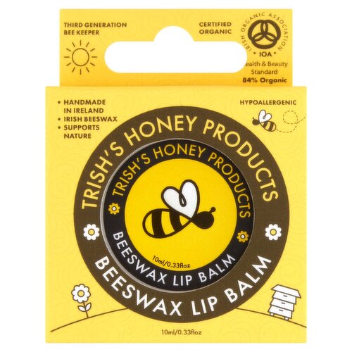 Trishs Honey Products Beeswax Lip Balm (10 ml)