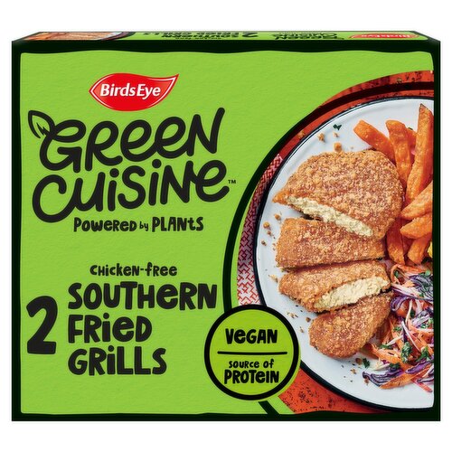 Birds Eye Green Cuisine 2 Chicken-Free Southern Fried Grills (170 g)