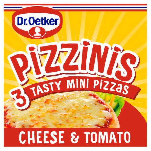 Dr. Oetker Cheese & Tomato Pizzinis 3 Pack (220 g)