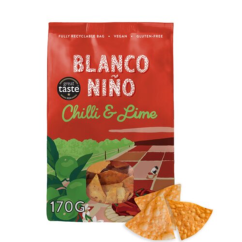 Blanco Nino Chilli & Lime Tortilla Chips (170 g)