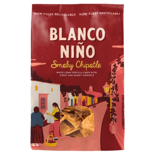 Blanco Nino Smoky Chipotle Tortilla Chips (170 g)