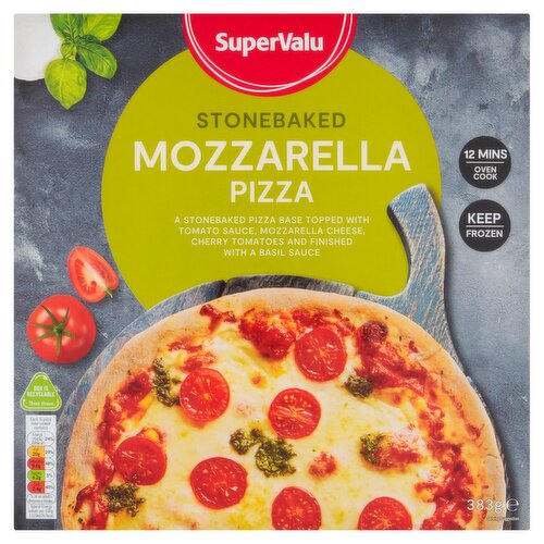 SuperValu Stonebaked Mozzarella Pizza (383 g)