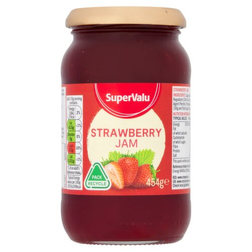 SuperValu Strawberry Jam (454 g)