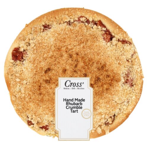 Cross' Rhubarb Crumble (1 Piece)