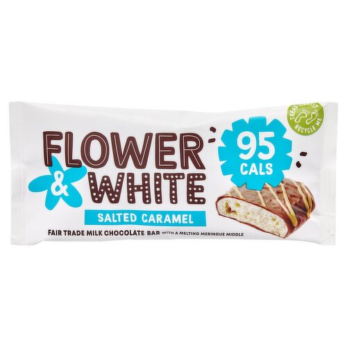 Flower&white Salted Caramel Meringue Bar (20 g)