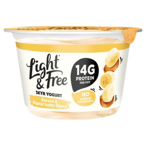 Danone Light & Free Skyr Banana & Peanut Butter (150 g)