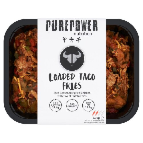 PUREPOWER LOADED TACO FRIES** (400 g)