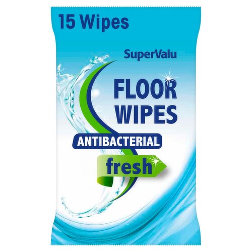 SuperValu Antibacterial Floor Wipes 15s (15 Piece)