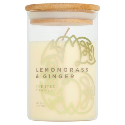 The Celtic Collection Lemongrass & Ginger Scented Candle  (1 Piece)