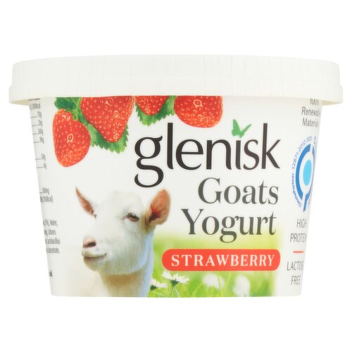 Glenisk Goats Strawberry Yogurt (250 g)