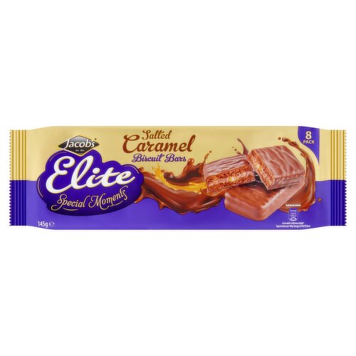 Jacob's Elite Special Moments Caramel Bars (145 g)