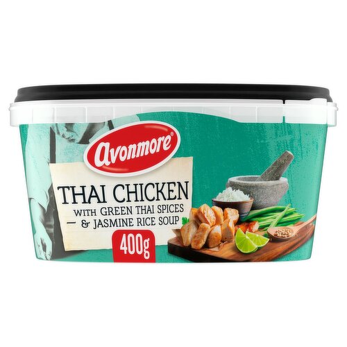 Avonmore Thai Chicken with Green Thai Spices and Jasmine Rice Soup (400 g)