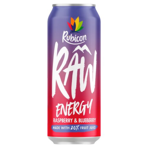 Rubicon Raw Raspberry & Blueberry (500 ml)
