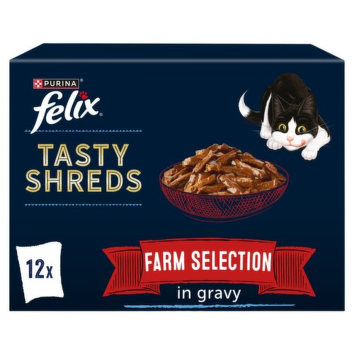 Felix Tasty Shreds Farmhouse (80 g)