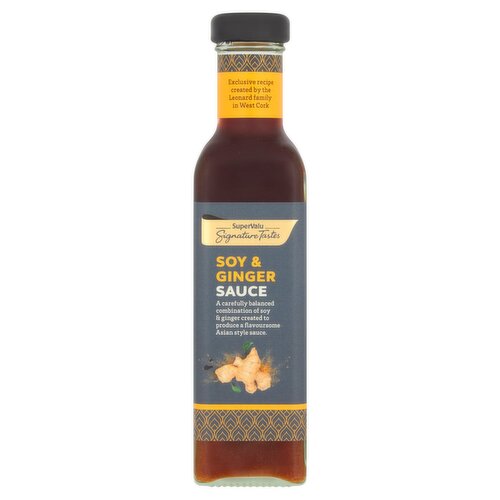 SuperValu Signature Tastes Soy & Ginger Sauce (255 g)