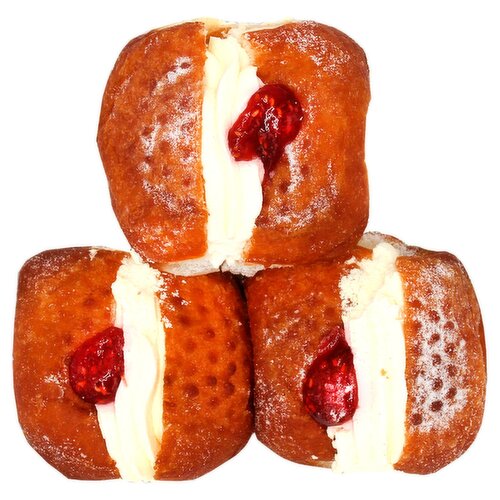 Packaged 4 Pack Jam Doughnuts (180 g)