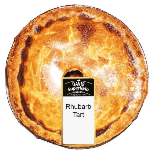 Davis Rhubarb Tart (1 Piece)